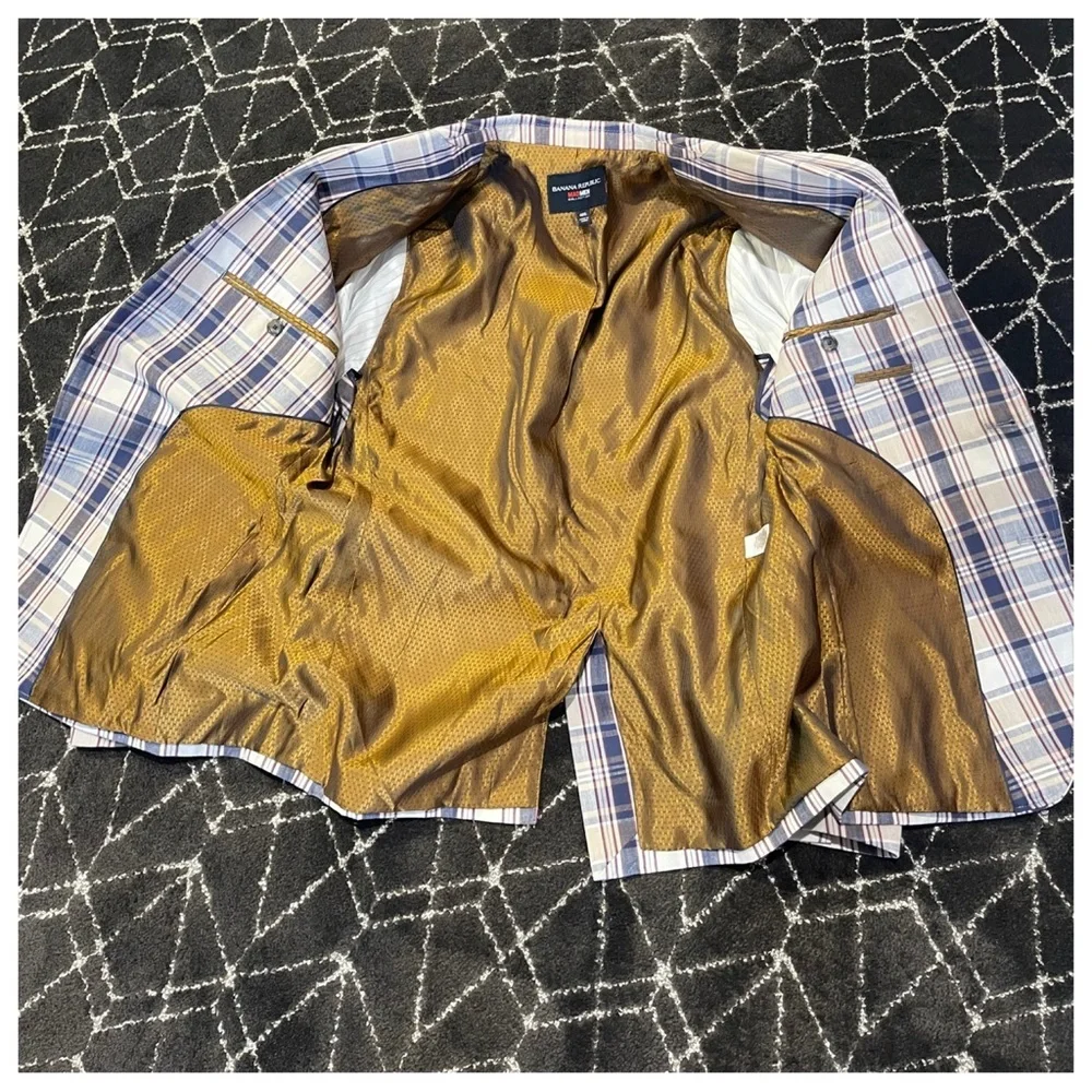 Banana Republic Mad Men Collection 1960s Retro  Plaid